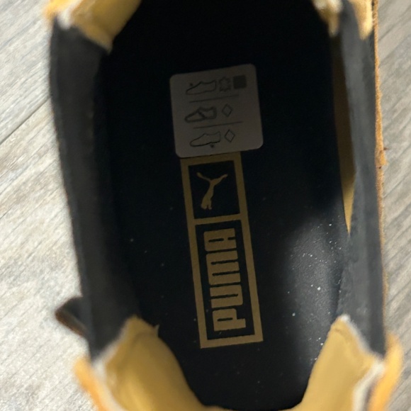 LIKE NEW! Women's Puma Mayze Tan Suede Platform Ankle Boot - 6 - Picture 12 of 14